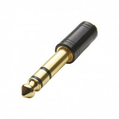 Adaptor jack stereo 3.5mm la 6.35mm M-T, Hicon HI-JS6JS3-MF-SW