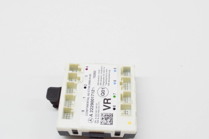 Modul de control ușă dreapta față MERCEDES-BENZ C W205 2015 OEM: A2229001712,A2229015603,A2229025311,A2C7452860600 | 20571760