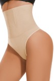 Chiloti modelatori tanga tip burtiera Chloe - Talie &icirc;naltă - Bej - Beige, L