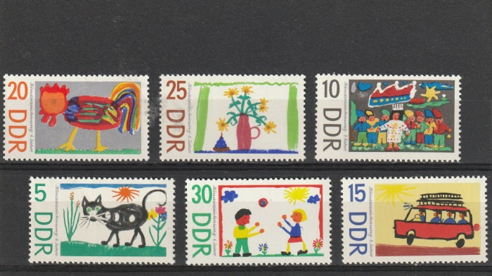 pictura desene copii Germania (DDR).