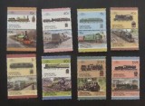 GRENADINES OF ST. VINCENT, LOCOMOTIVE - SERIE COMPLETĂ MNH, Nestampilat