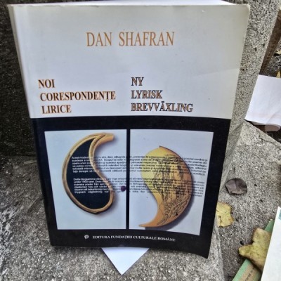 NOI CORESPONDENTE LIRICE - DAN SHAFRAN foto