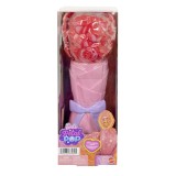 BARBIE PETAL POP SET PAPUSA BARBIE TRANDAFIR ROSU SI ACCESORII