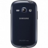 Husa Samsung Galaxy Fame EF-PS681BL, Capac Protectie Original, Albastru Inchis (Dark Blue)