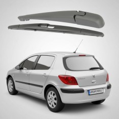 Braț și Lamelă Ștergător Spate Peugeot 307 3A 3C (2000-2009) - 350mm, Mammooth MMT RAW 079