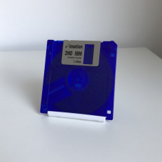 Dischetă Floppy Imation 3.5 Inch 1.44 MB 2HD Neon Albastru