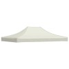 Acoperis pentru cort de petrecere, crem, 4 x 3 m, 270 g/m&sup2;
