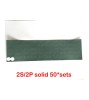 18650 2S/2P Hartie de izolare Garnitura Pachet de baterii Celula Adeziv izolant Patch Tampoane de izolare-Tip SOLID, Oem