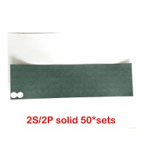 18650 2S/2P Hartie de izolare Garnitura Pachet de baterii Celula Adeziv izolant Patch Tampoane de izolare-Tip SOLID