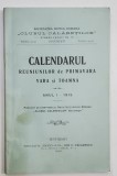 SOCIETATEA HIPICA ROMANA &#039;&#039; CLUBUL CALARETILOR &#039;&#039; , CALENDARUL REUNIUNILOR DE PRIMAVARA , VARA SI TOAMNA , ANUL I , 1915