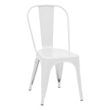 Cumpara ieftin Scaun de grădină Utopia Alb 44x44x85 cm