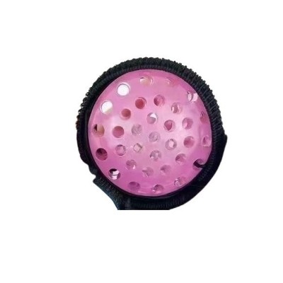 Jucarie interactiva, flippy, minge saltareata crystal ball, cu banda elastica, 6 cm, +7 ani, din plastic, roz foto