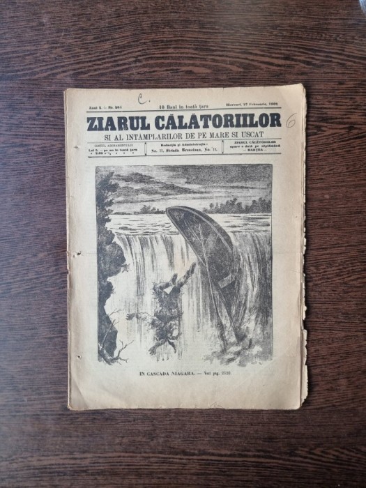 Ziarul Călătoriilor și al Științelor Populare - nr 564/1908 -