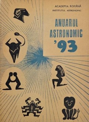 Anuarul astronomic 1993 foto