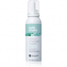 Milk Shake Colour Whipped Cream spuma tonica pentru toate tipurile de păr Light Blue 100 ml