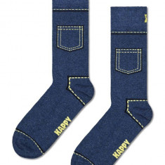 Happy Socks sosete Denim Sock culoarea albastru marin