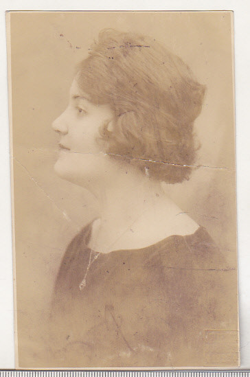 bnk foto Portret de fata - Foto Julietta Bucuresti 1925