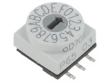 &Icirc;ntrerupător Codificare HEX/BCD 16 Pozitii SMD