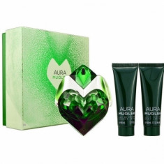 Seturi Femei, Thierry Mugler Aura Apa de Parfum 50 ml + Lotiune de corp 50 ml + Gel de du? 50 ml, 50 + 50 + 50ml foto