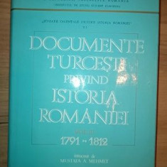 Documente turcesti privind istoria Romaniei vol.III 1791-1812- Mustafa A. Mehmet