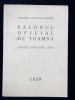 SALONUL OFICIAL DE TOAMNA . DESEN , GRAVURA , AFIS , 1939