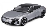 Macheta Audi RS e-tron GT 2022 silver - Bburago 1/18, 1:18