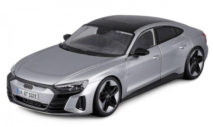 Macheta Audi RS e-tron GT 2022 silver - Bburago 1/18