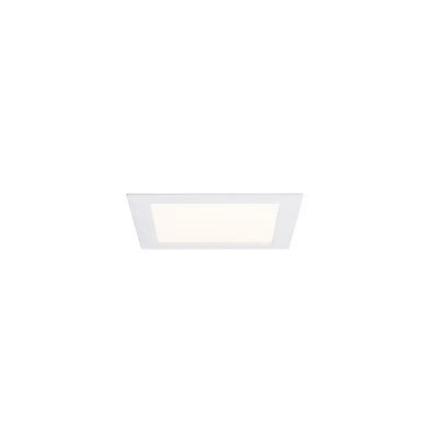 Plafoniera incastrabila LED Paulmann 92612, 6 W, alb satinat, 2700 K, 500 lumeni Alb foto