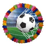 Piniata pentru petreceri, 35 cm, multicolora, model Fotbal