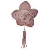 Cumpara ieftin Set 2 Xmas Flower Pink Velvet 24 x 45 cm, Iliadis Alexandros