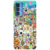 Husa compatibila cu Motorola G51 model Bikini Bottom SpongeBob, Silicon, TPU, Viceversa, Transparent, Carcasa