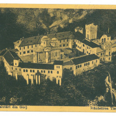 3835 - GORJ, Tismana Monastery, Romania - old postcard - used