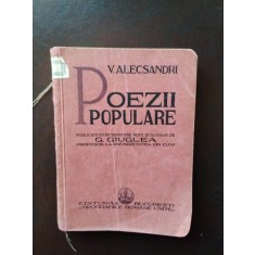 V. Alecsandri - Poezii Populare
