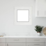 VidaXL Fereastră de subsol &bdquo;RISOR&rdquo; 50x50 cm oscilo-batantă DIN st&acirc;nga antracit