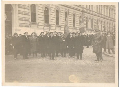 B1947 Teodor Nes veterani razboi Gojdu manifestatie antirevizionista Oradea 1933 foto