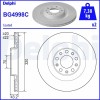 Set discuri frana spate DELPHI, Alfa Romeo Giulia (952 ), 10.2015-, Stelvio (949 ), 12.2016-, spate; puntea spate