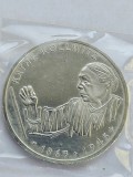 C11 Germania 10 Mark 1992 /Argint .625 , 15.5 g / 125th birthday of K&auml;the Kollwitz UNC / din foto