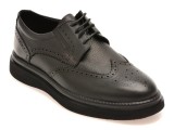 Pantofi eleganti OTTER negri, BR4504, din piele naturala