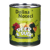 Cumpara ieftin Hrana umeda caini, Dolina Noteci Superfood Cerb si Rata, 800 g