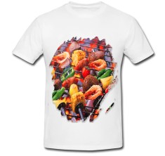 Tricou &amp;quot; Cook on a bbq &amp;quot; foto