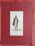 Gravura color, Arnaut, secolul XIX