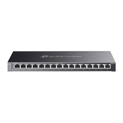 Switch 8 porturi RJ45 Gigabit PoE, 8 x RJ45 Gigabit, Buget PoE 120W, Management - TP-Link Omada SG2016P foto