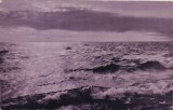 Carte Postala Peisaj Marin Mare Agitata Valuri - 1908 - 14x9 cm - Stare Buna