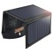 Choetech Solar Charger USB &Icirc;ncărcător solar pliabil 19W 2x USB negru (SC001)