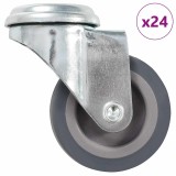 Cumpara ieftin Roti pivotante cu gaura pentru surub, 24 buc., 50 mm