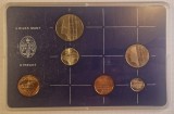 Set Monede Olanda 1982, 5 monede + 1 jeton
