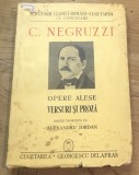 Z.CRT Interbelica - C. Negruzzi - Opere Alese