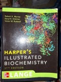 Harper's Illustrated Biochemistry Biochimie ilustrată a lui Harper