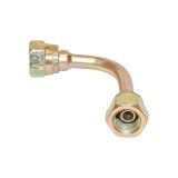 Adaptor armatura 90&deg; DKR 1/4 BSP FI/FI pentru instalatii hidraulice