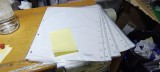 Cumpara ieftin Separatoare 1-10 file pentru dosare albe A4 #han